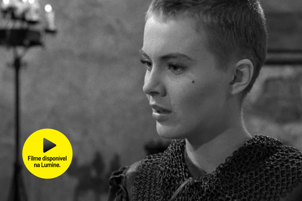 Jean Seberg em cena do filme "Santa Joana" de Otto Preminger