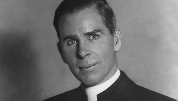 Retrato do Venerável Fulton Sheen Jovem