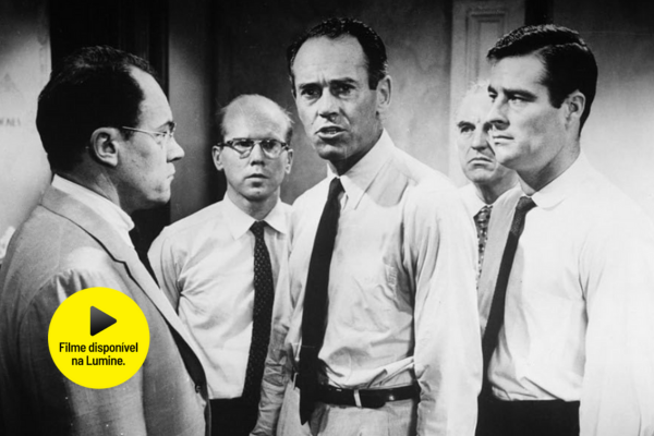 Henry Fonda em cena do filme "12 homens e uma sentença", de Sidney Lumet