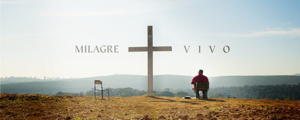 Imagem de divulgação do filme "Milagre Vivo", com o padre Márlon Múcio - Lumine TV