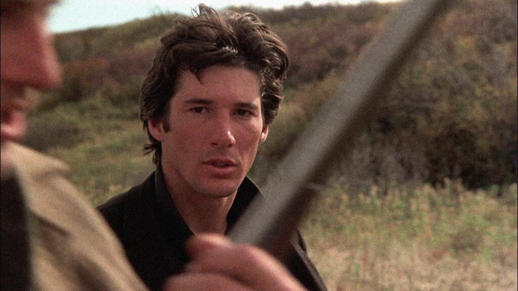 O ator Richard Gere em cena do filme "Dias de paraíso", de Terrence Malick