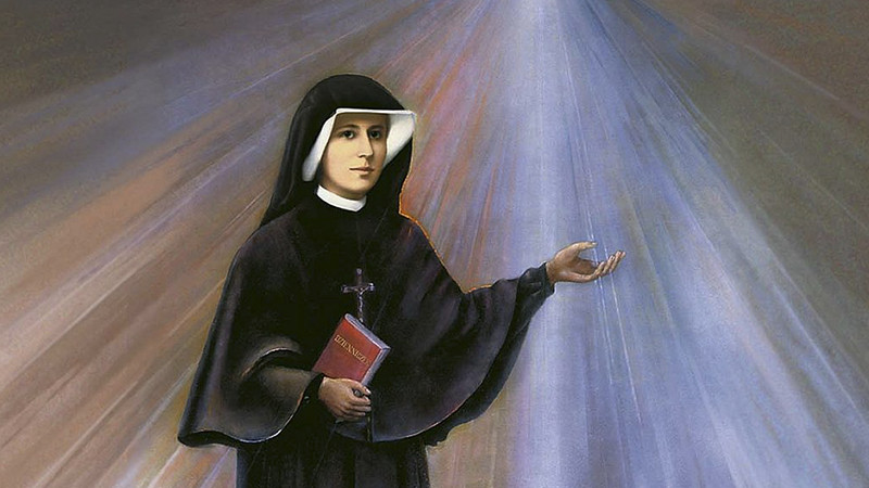 Conheça a história de Santa Faustina e suas visões.